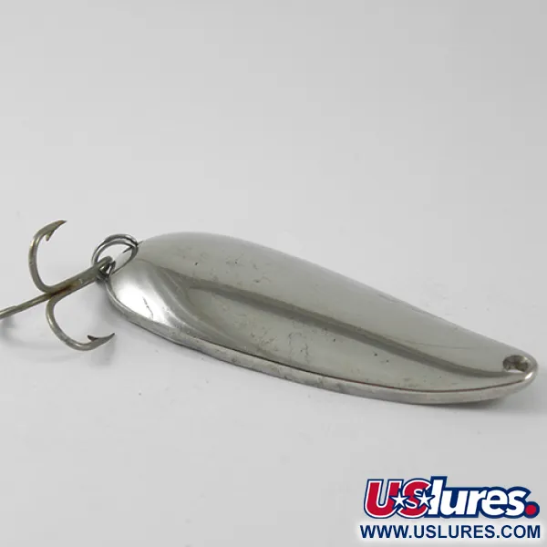 Vintage  Eppinger Dardevle Rok't Devlet, 1 1/4oz Nickel fishing spoon #1656