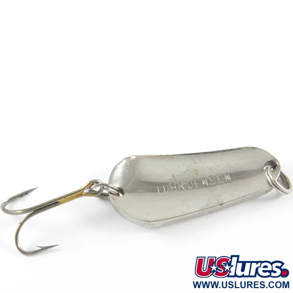 Vintage   Luhr Jensen, 1/3oz Nickel fishing spoon #1672