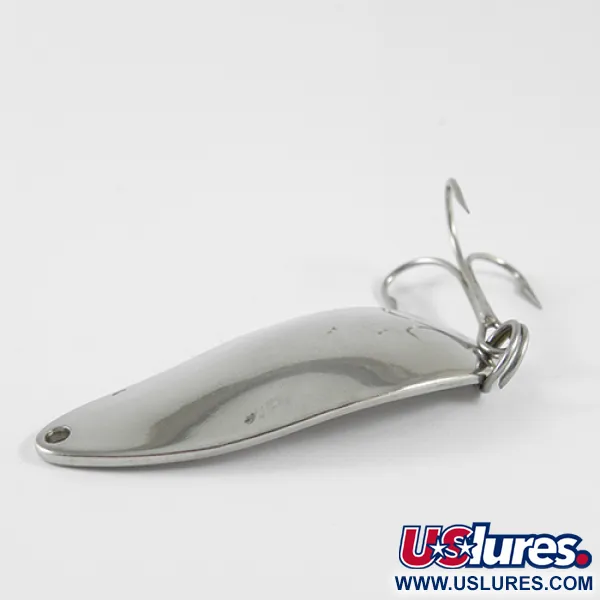 Vintage  Seneca Little Cleo (Hula Girl), 1/2oz Nickel fishing spoon #1684