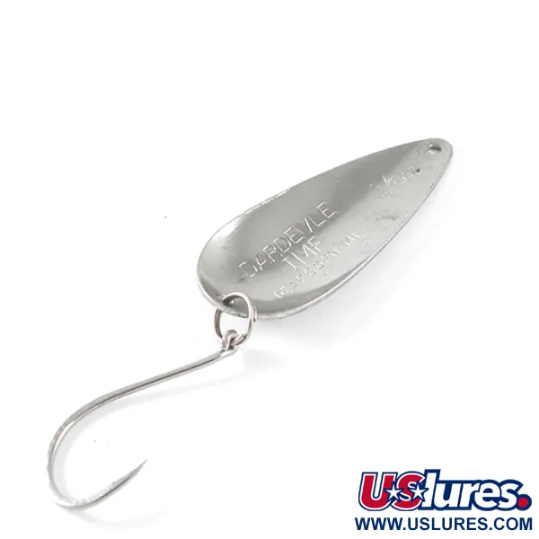 Vintage  Eppinger Dardevle Imp, 2/5oz Nickel fishing spoon #1698