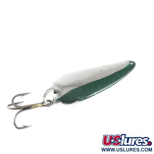 Vintage  Eppinger Dardevle Imp, 2/5oz Nickel / Green fishing spoon #1700