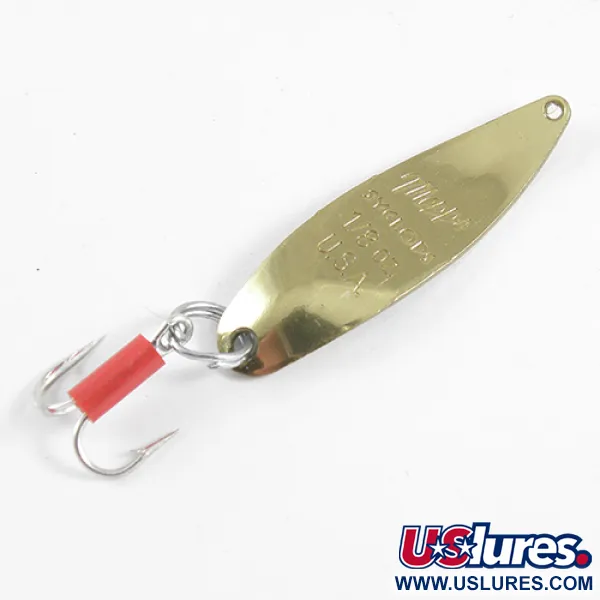 Vintage   Mepps Syclops 00,  Gold / Red fishing spoon #1790