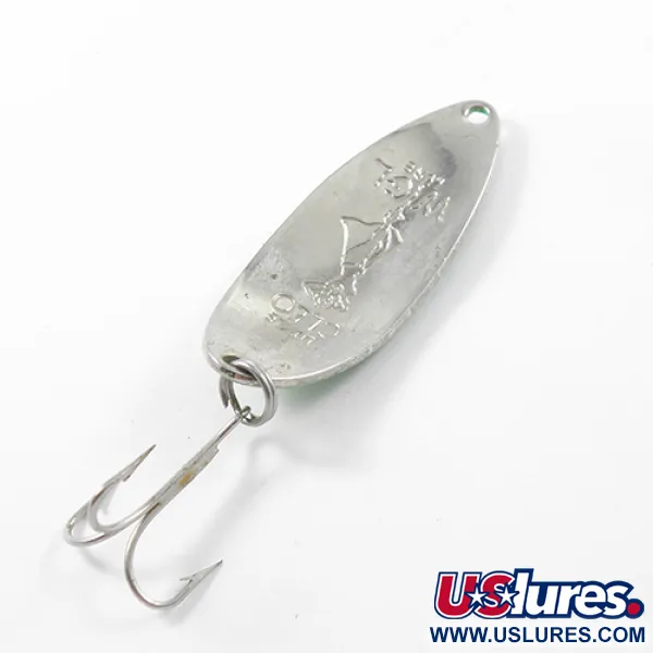 Vintage  Seneca Little Cleo (Hula Girl), 1/2oz Yellow / Green fishing spoon #1802