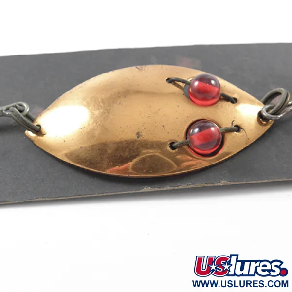  Hofschneider Red Eye junior, 1/2oz Copper / Red Eyes fishing spoon #1806