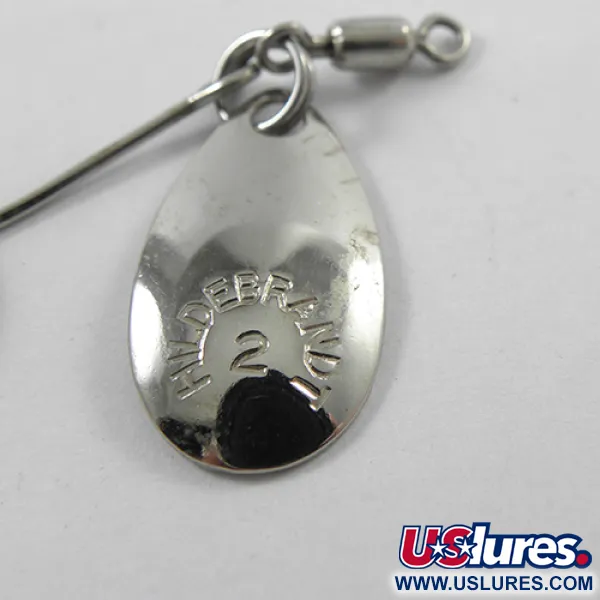 Vintage  Yakima Bait Hildebrandt 2, 3/64oz Nickel fishing spoon #1819