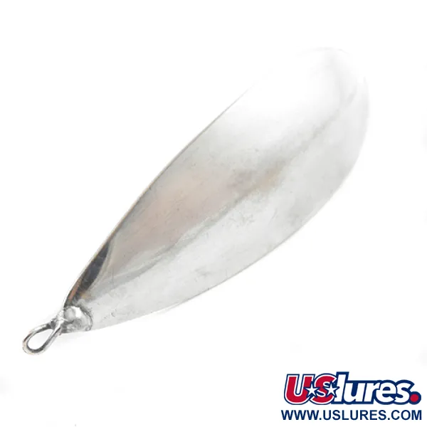 Vintage   Weedless Johnson Silver Minnow, 1oz Silver (Silver Plated) fishing spoon #1834