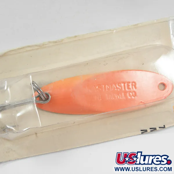  Acme Kastmaster, 1/2oz Orange fishing spoon #1886