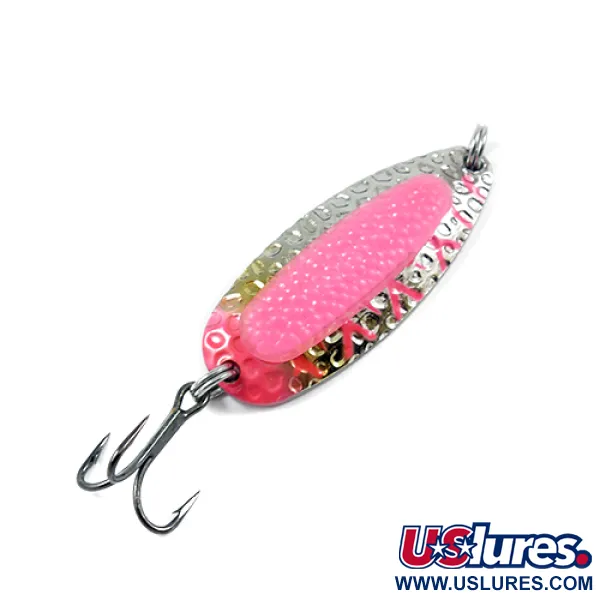   Blue Fox Pixee , 1/2oz Silver / Red fishing spoon #1906