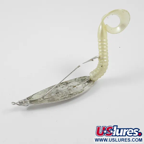 Vintage   Weedless Johnson Silver Minnow, 1/3oz Silver (Silver Plated) fishing spoon #1926