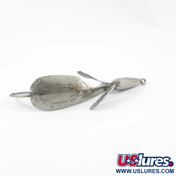 Vintage  Harrison Industries Weed Wing Jonny ONeils, 1/3oz Silver fishing spoon #1927