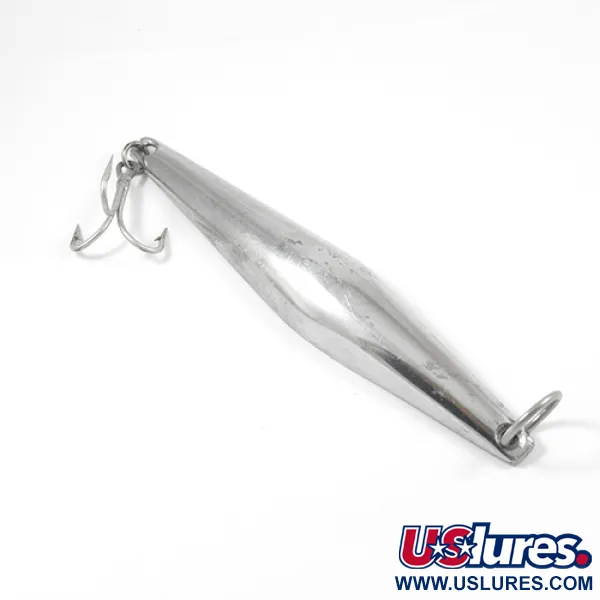 Vintage   Lucky Strike, 2oz Nickel fishing spoon #1929