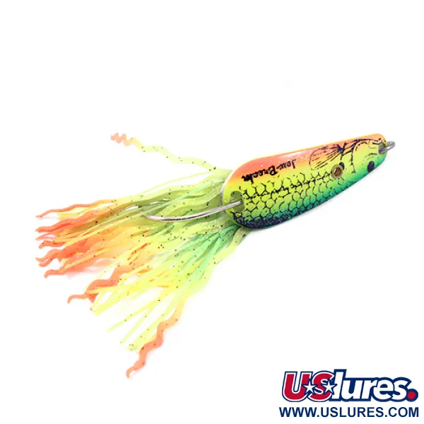 Vintage  Northland tackle Jaw-Breaker Weedless Spoon, 1/2oz Fire Tiger fishing spoon #1970