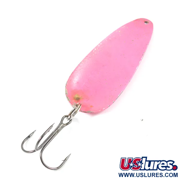 Vintage  Eppinger Dardevle Dardevlet 2013, 3/4oz Bright Pink fishing spoon #2013
