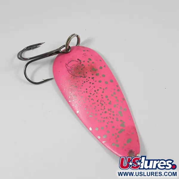 Vintage  Eppinger Dardevle Dardevlet 2013, 3/4oz Bright Pink fishing spoon #2013
