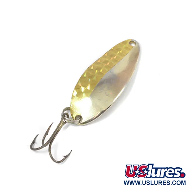 Vintage  Seneca Little Cleo (Hula Girl), 1/3oz Gold fishing spoon #2096