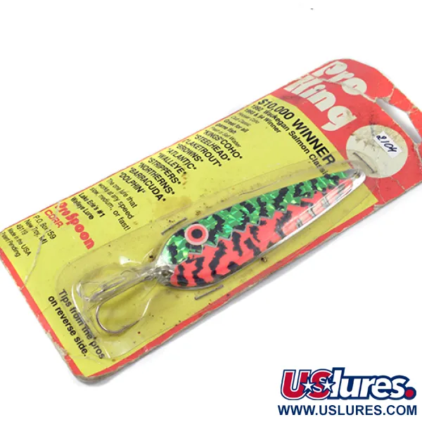   Pro King, 2/5oz Fire Tiger fishing spoon #2104