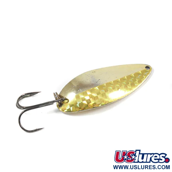 Vintage  Seneca Little Cleo (Hula Girl) 2126, 3/4oz Gold fishing spoon #2126