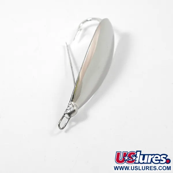 Vintage   Weedless Johnson Silver Minnow, 2/5oz Silver (Silver plated) fishing spoon #2149