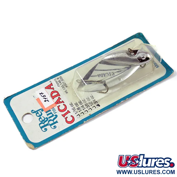   Reef Runner Cicada, 3/4oz Nickel fishing spoon #2157