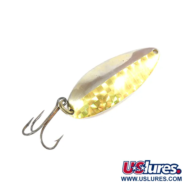 Vintage  Seneca Little Cleo (Hula Girl), 1/2oz Gold fishing spoon #2181