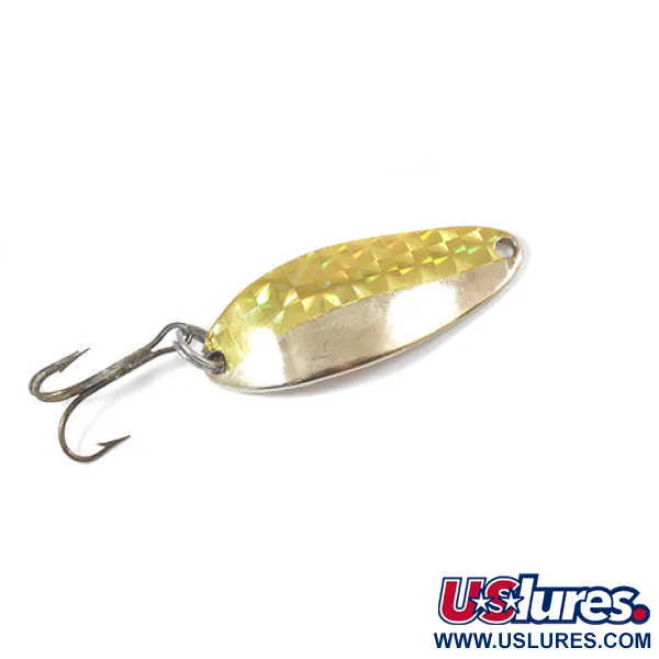 Vintage  Seneca Little Cleo (Hula Girl), 1/3oz Gold fishing spoon #2197