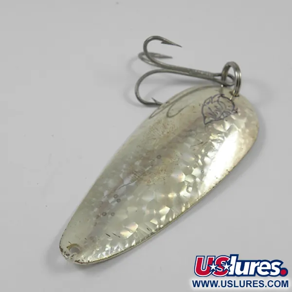 Vintage  Eppinger Dardevle Dardevlet , 3/4oz Crystal (Scale) discontinued fishing spoon #2240