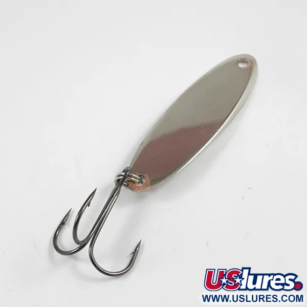 Vintage  Acme Kastmaster , 3/4oz Nickel / Blue fishing spoon #2252