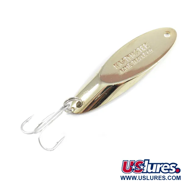 Vintage  Acme Kastmaster , 3/4oz Gold fishing spoon #2253