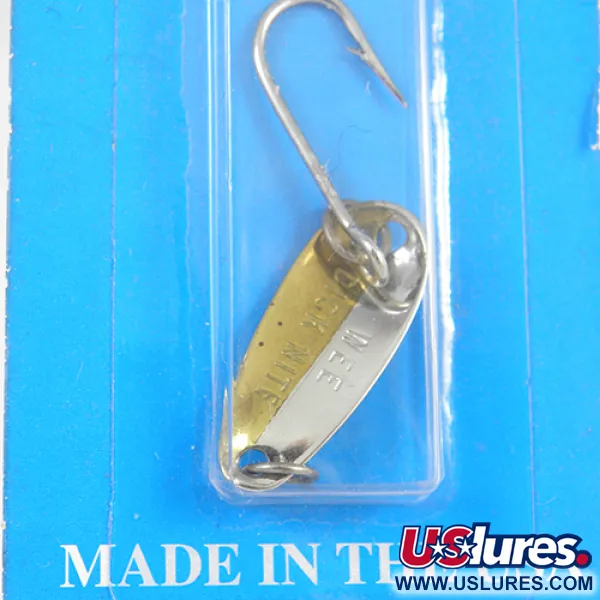  Dick Nite Spoons Dick Nite #0,  Gold / Nickel fishing spoon #2309