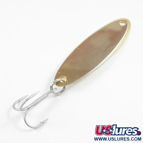 Vintage  Acme Kastmaster , 1/2oz Gold fishing spoon #2314