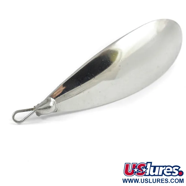 Vintage   Weedless Johnson Silver Minnow, 2/5oz Silver fishing spoon #2317