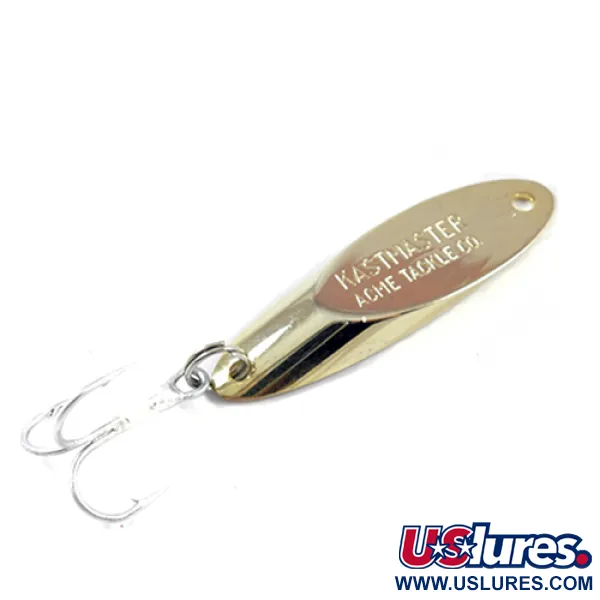 Vintage  Acme Kastmaster , 1/2oz Gold fishing spoon #2323