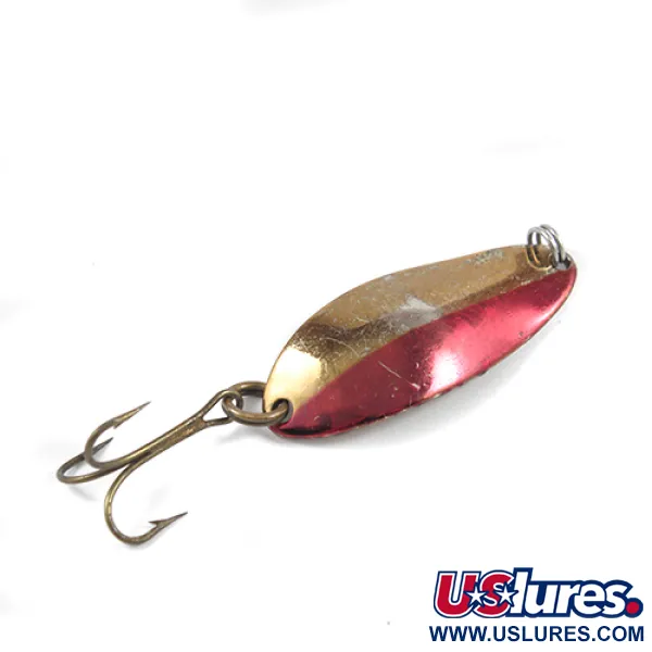 Vintage  Seneca Little Cleo (Hula Girl), 1/3oz Copper / Red fishing spoon #2329