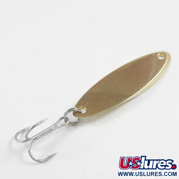 Vintage  Acme Kastmaster , 1/2oz Gold fishing spoon #2340