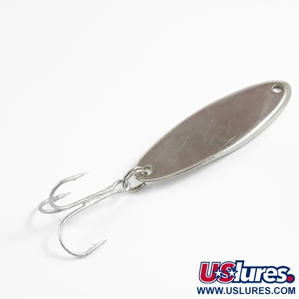 Vintage  Acme Kastmaster , 3/4oz Nickel / Blue fishing spoon #2357