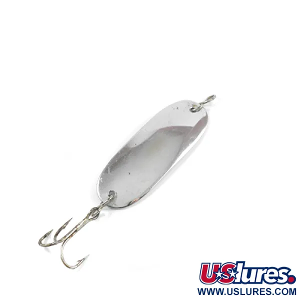 Vintage  Unknown Dodger, 1/4oz Nickel fishing spoon #2380