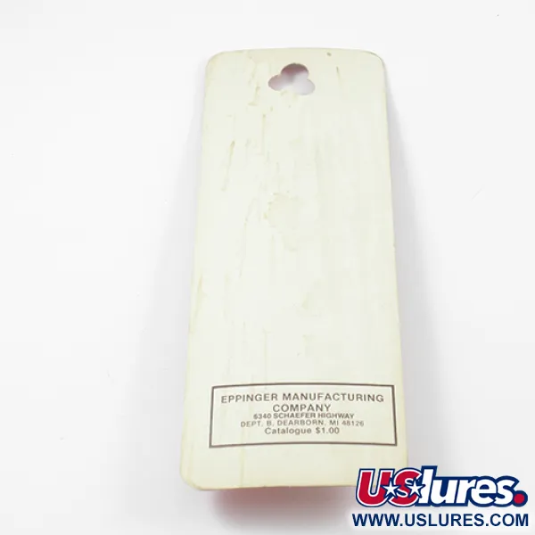  Eppinger Dardevle Imp, 2/5oz Black / White / Nickel fishing spoon #2382