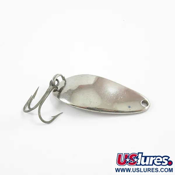 Vintage  Seneca Little Cleo, 1/4oz Nickel fishing spoon #2383