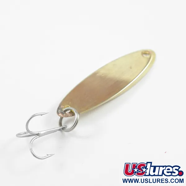 Vintage  Acme Kastmaster , 1/4oz Gold fishing spoon #2385