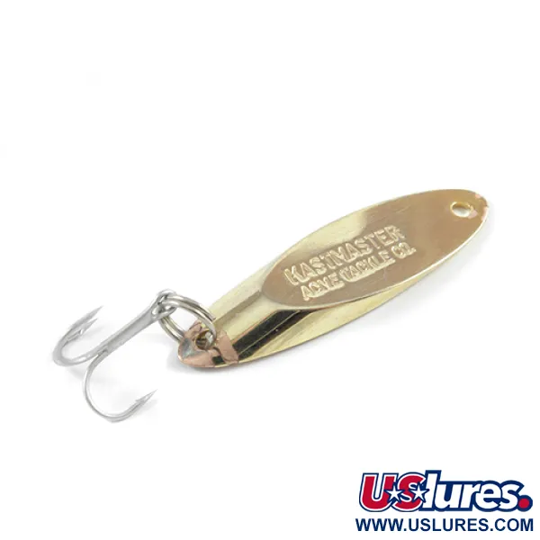 Vintage  Acme Kastmaster , 1/4oz Gold fishing spoon #2385