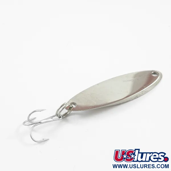 Vintage  Acme Kastmaster , 3/8oz Nickel / Blue fishing spoon #2387