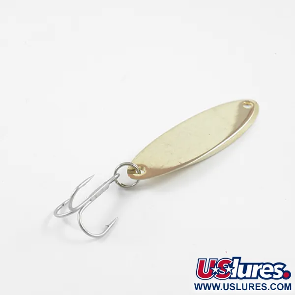 Vintage  Acme Kastmaster, 1/2oz Gold fishing spoon #2388