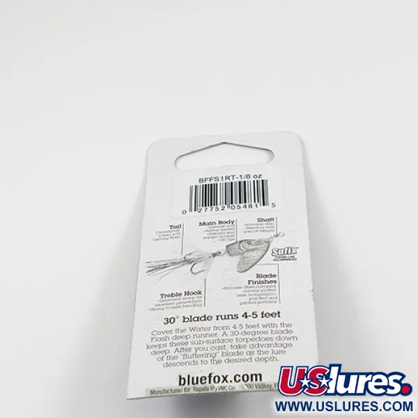   Blue Fox Flash Deep Runner, 1/8oz Trout spinning lure #2412