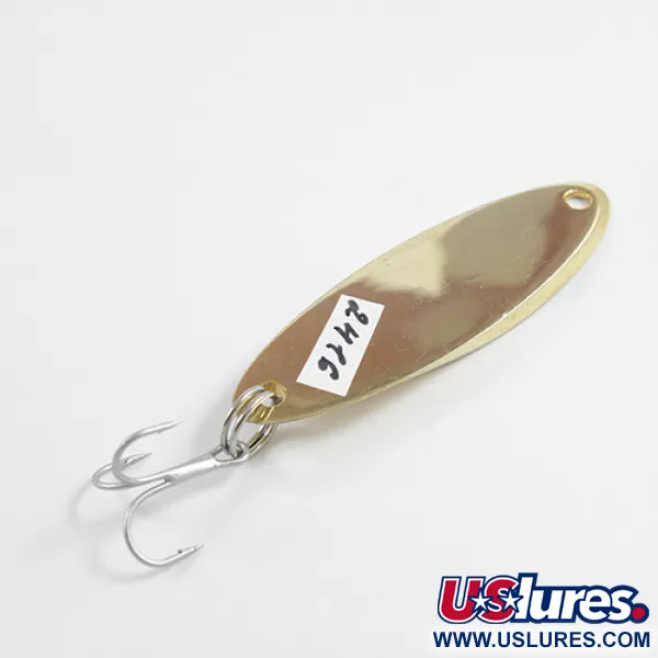 Vintage  Acme Kastmaster , 1/2oz Gold fishing spoon #2416