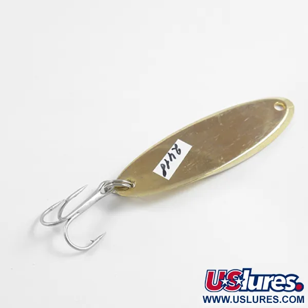 Vintage  Acme Kastmaster , 3/4oz Gold fishing spoon #2418