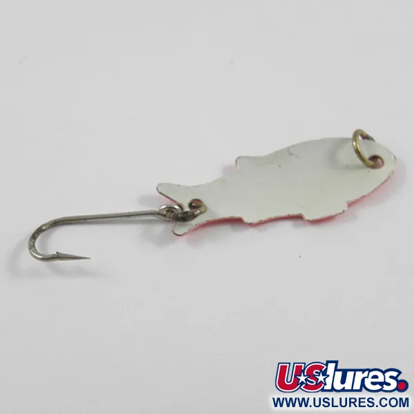 Vintage   Shoff's Triple Teazer, 1/32oz Red / White fishing spoon #2420