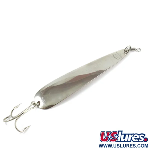 Vintage   Northern Miller 9, 1oz Nickel / Copper fishing spoon #2429