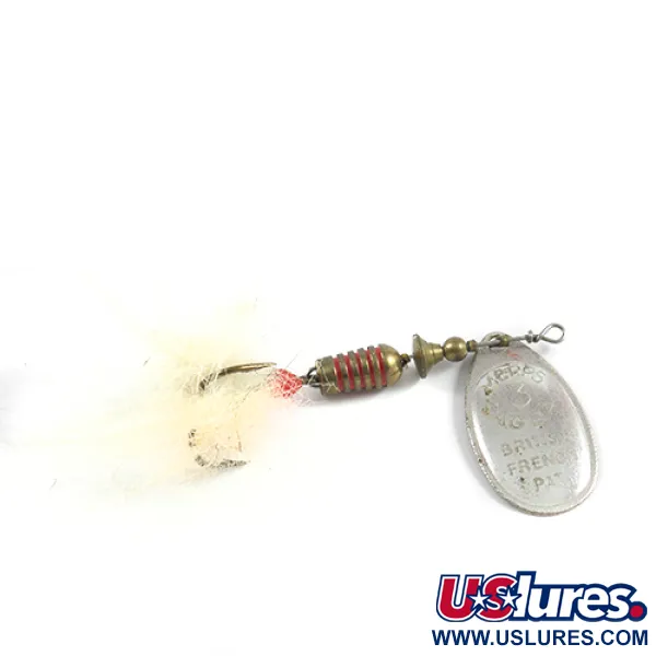 Vintage   Mepps Aglia 3, 1/4oz Silver spinning lure #2432