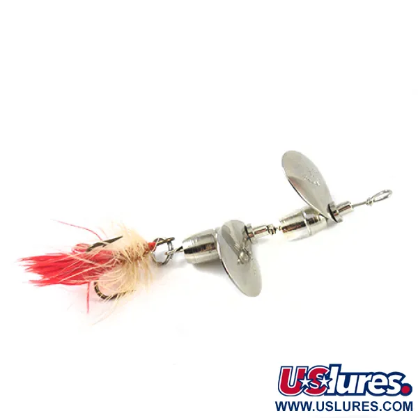 Vintage  Hildebrandt Spinners Hildebrandt 3, 1/4oz Nickel spinning lure #2433