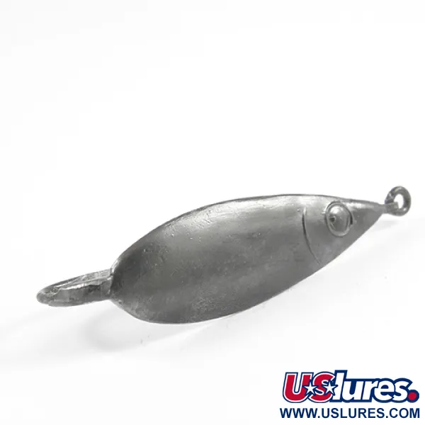 Vintage   Weedless Fred Arbogast Hawaiian #3, 3/5oz Gray fishing spoon #2437